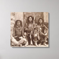 Three Indian Braves, Fotograf von der Royal Eng