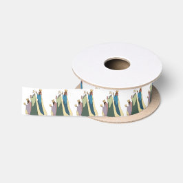 THREE KING GIFT RIBBON SATINBAND