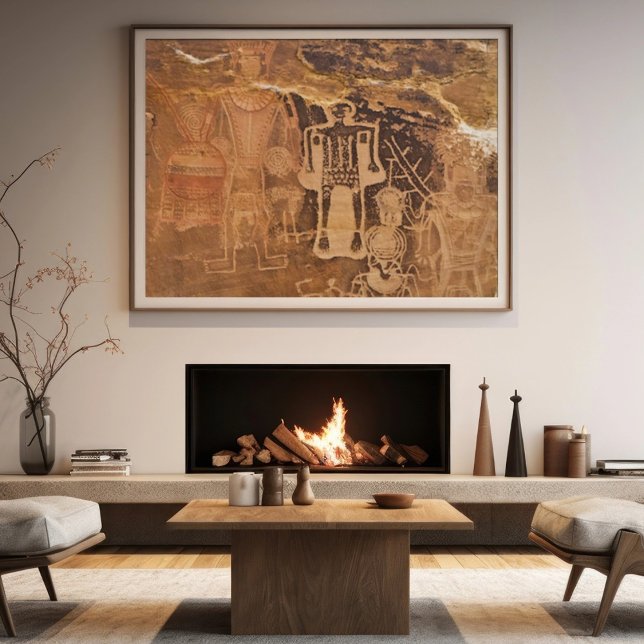 Three Kings Petroglyph Mcconkie Ranch Utah Poster (Von Creator hochgeladen)