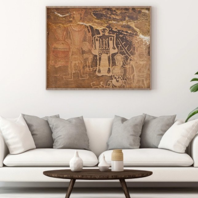 Three Kings Petroglyph Mcconkie Ranch Utah Poster (Von Creator hochgeladen)