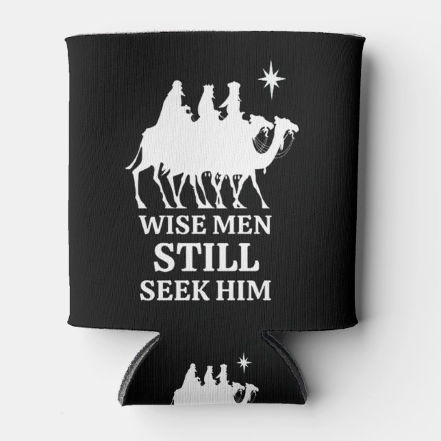 Three Kings Wise Men Still Seek Him Can Cooler Dosenkühler (Vorderseite)
