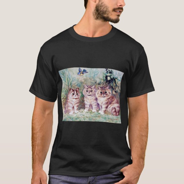 Three Kittens, Louis Wain T-Shirt (Vorderseite)