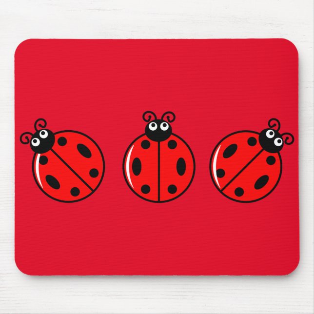 Three Little Ladybugs - Mousepad (Vorne)