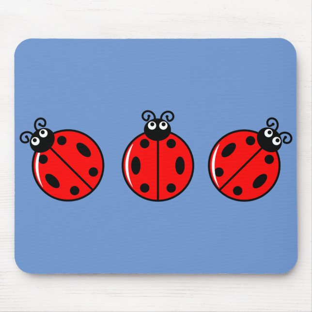 Three Little Ladybugs - Mousepad (Vorne)