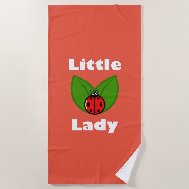 Three Little Ladybugs - Schnuller Strandtuch (Vorderseite)