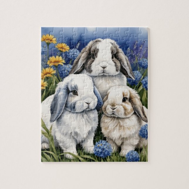 Three Little Lop Bunnies (Vertikal)