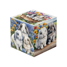 Three Little Lop Bunny Rabbits Würfel