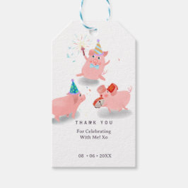  Three little pigs and the big bad wolf Geschenkanhänger
