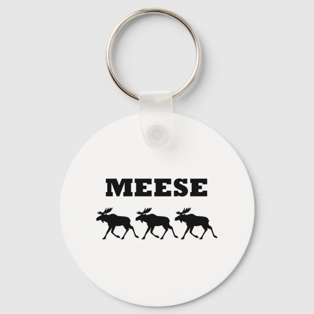 Three Meese Funny Schlüsselanhänger (Vorderseite)