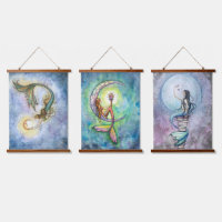 Three Mermaids Artwork von Molly Harrison