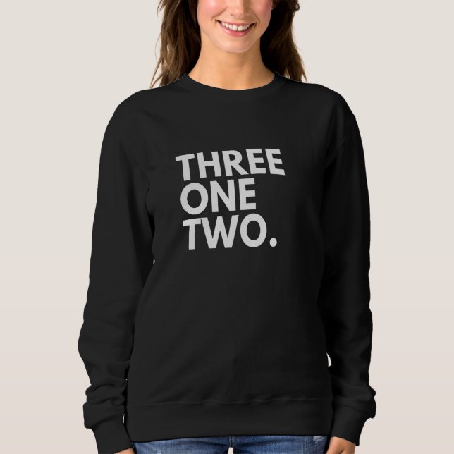 THREE ONE TWO Area Code 312 Chicago IL Illinois US Sweatshirt (Vorderseite)