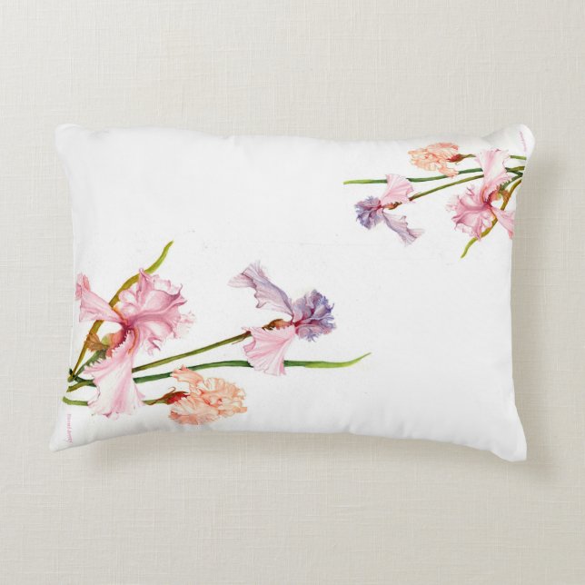 Three Pastel Irish ACCENT PILLOW Dekokissen (Rückseite)