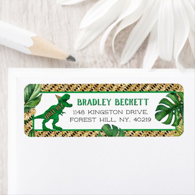 Three Rex Dinosaur 3. Geburtstag (Insitu)