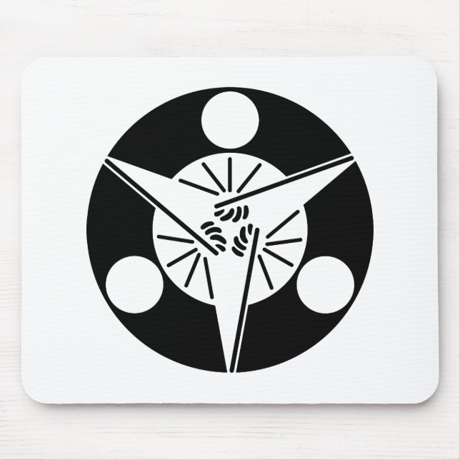 Three rising moon mousepad (Vorne)