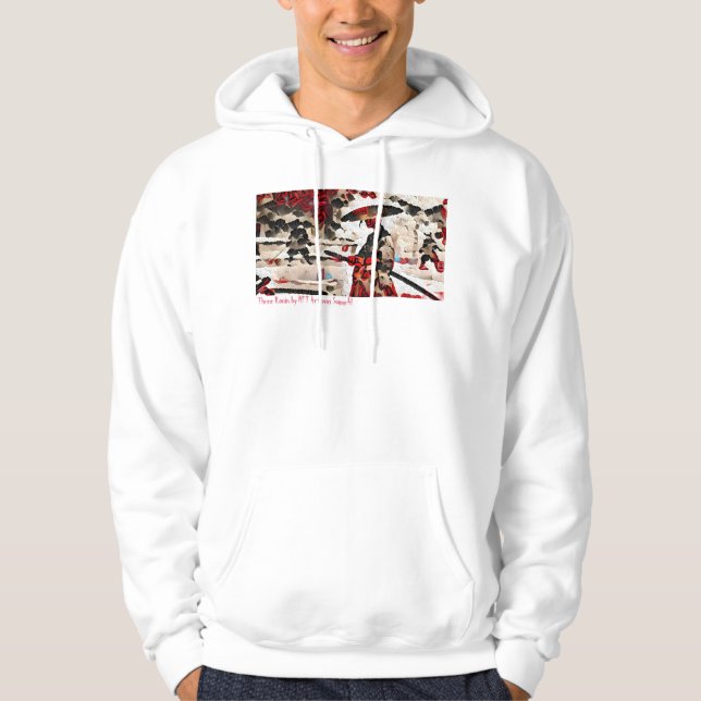 Three Ronin - Artist - NFT Artisans SamurAI T-Shir Hoodie (Vorderseite)
