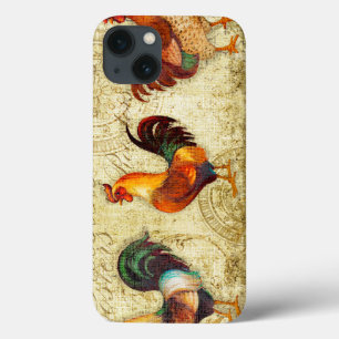 Three Roosters Case-Mate iPhone Hülle