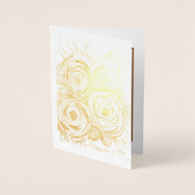 Three Rosas Folienkarte (Vorderseite)