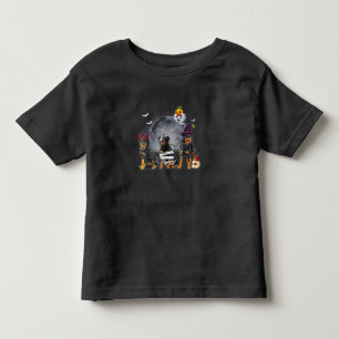 Three Rottweilers Satan Witch Mummy Halloween Cost Kleinkind T-shirt