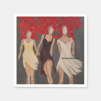 Three Sisters Napkins Serviette