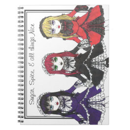 Three Sisters Notebook Notizblock
