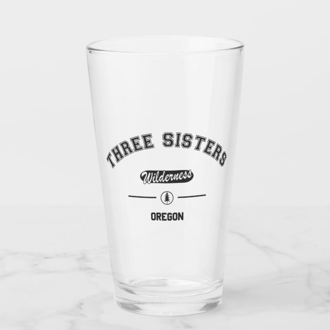 Three Sisters Wilderness Glas (Vorderseite)