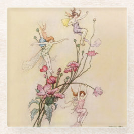„Three Spirits Mad With Joy“ von Warwick Goble Glasuntersetzer