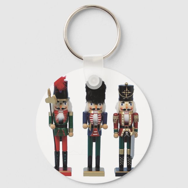 Three Traditional Nutcracker Schlüsselanhänger (Vorderseite)