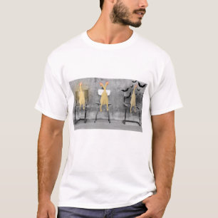 Three Voices Chickens T-Shirt