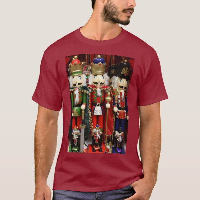 Three Wise Crackers - Nutcrackers Weihnachten T-Shirt (Vorderseite)