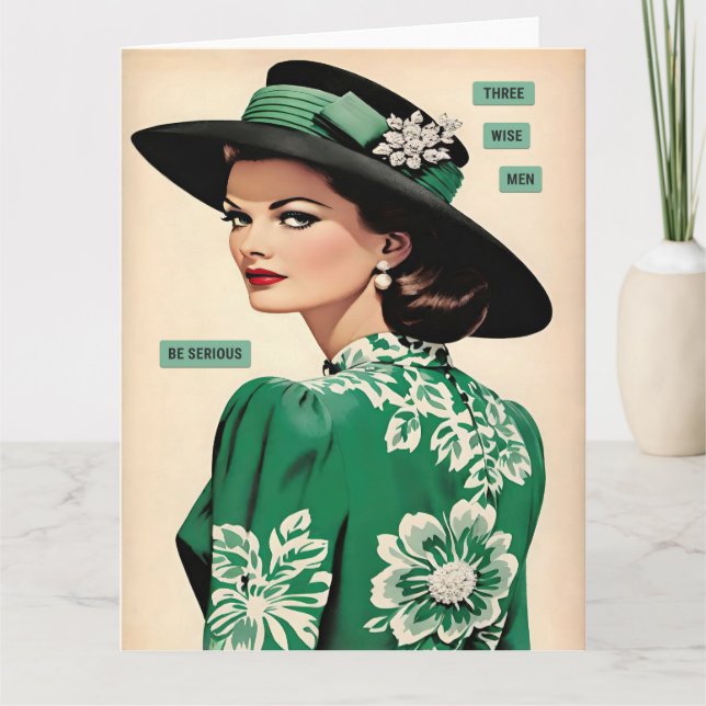 Three Wise Men Karte (Vorderseite)