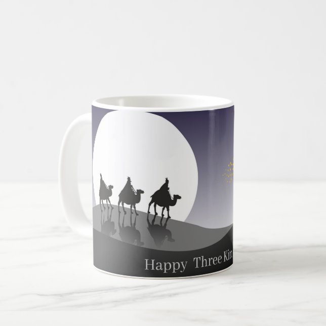 Three Wise Men Mug Kaffeetasse (Vorderseite Links)