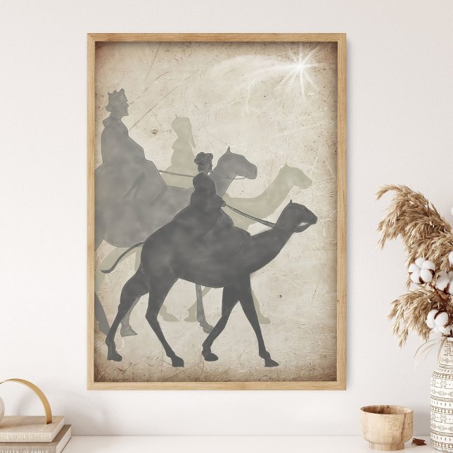 Three wise men, Scripture Wall Art, Bible Stories Poster (Von Creator hochgeladen)