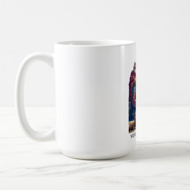 Three Wise Men T-Shirt, Adoration Epiphany Art Kaffeetasse (Links)