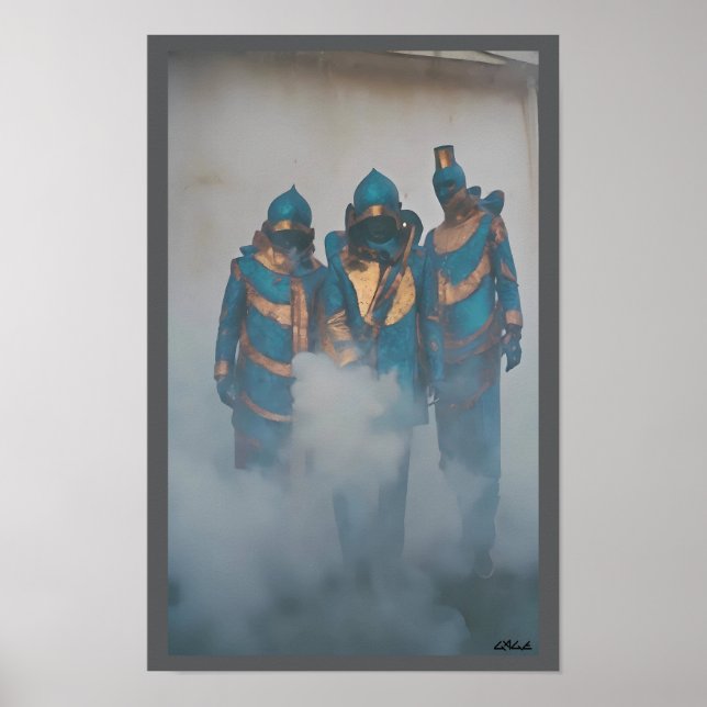 Three Wise Mensans Poster (Vorne)