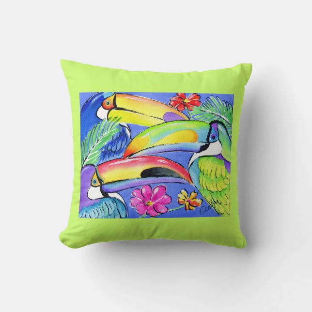 Threecans Kissen (Vorderseite)