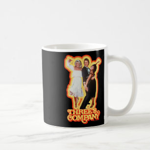 Three's Company Dancing Roommates Retro Jack Chris Kaffeetasse