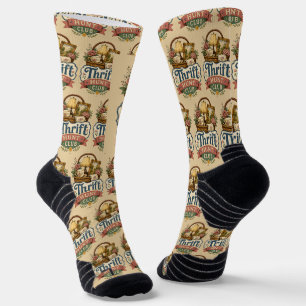Thrift Hunt Club Vintage Cottagecore Socken