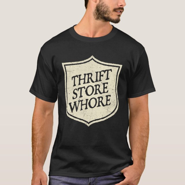 Thrift Store Thrifting Thrifter T-Shirt (Vorderseite)
