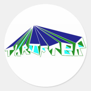 Thrifter Whoosh Sticker