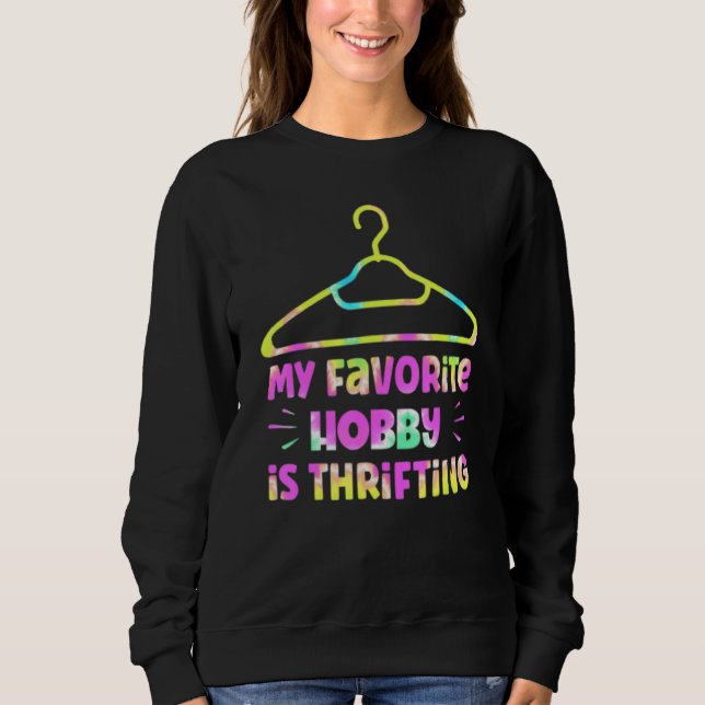 Thrifting ist ein Thrift-Geschäft Second Hand Sweatshirt (Vorderseite)
