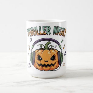 Thriller Night Pumpkin Halloween Kaffeetasse