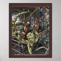 Thrilling Tales: Terror der Tentakel (22x28")