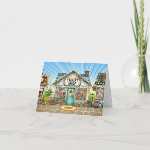 THRIOP SHOP Note Card oder Vielen Dank Dankeskarte