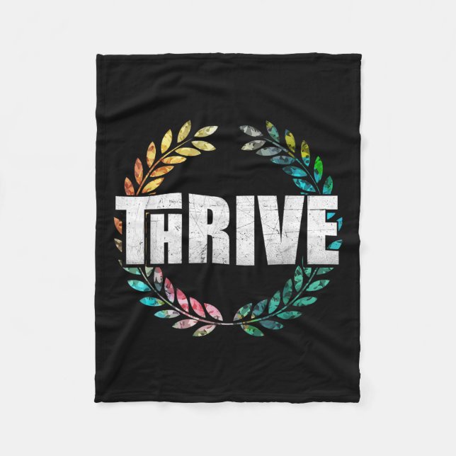 Thrive  fleecedecke (Vorderseite)