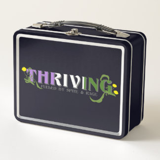 Thriving Genderqueer Pride Metall Brotdose