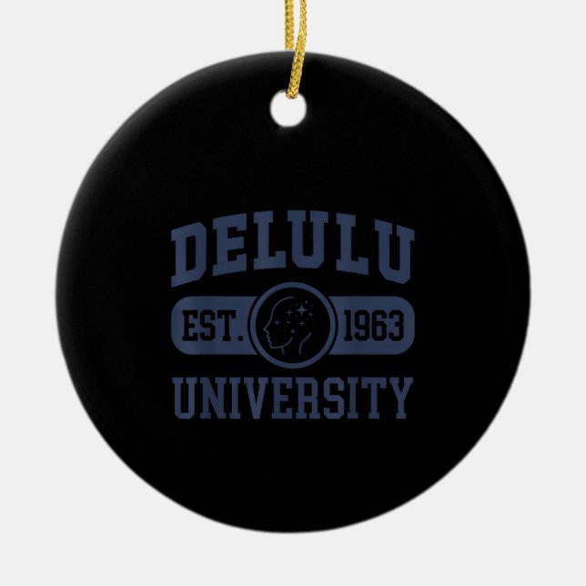 Thriving while Deluluu Keramik Ornament (Vorne)