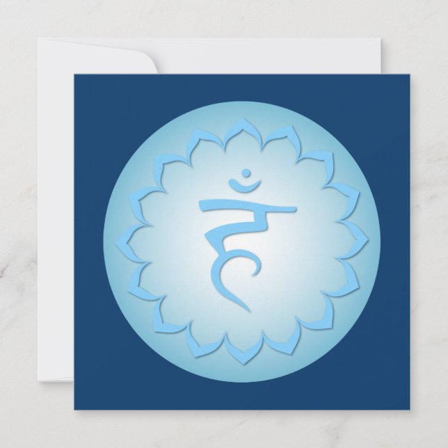 Throat Chakra - Light Blue (Vorderseite)