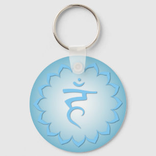 Throat Chakra - Light Blue Schlüsselanhänger