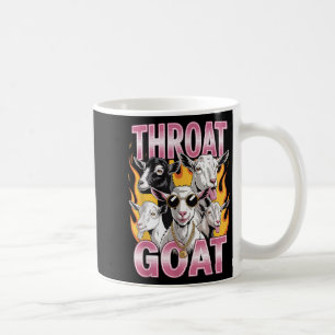 Throat Goat Funny Offensive Erwachsene Grafik Sarc Kaffeetasse