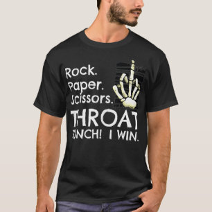 Throat Punch Rock Paper Scissants Inspiriert Rosha T-Shirt